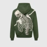 Godspeed Hunter Green Hoodie Back Side
