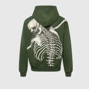 Godspeed Hunter Green Hoodie Back Side