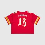 Godspeed Red Jersey Shirt Back