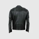 Godspeed Vintage Brown Leather Jacket Back Side