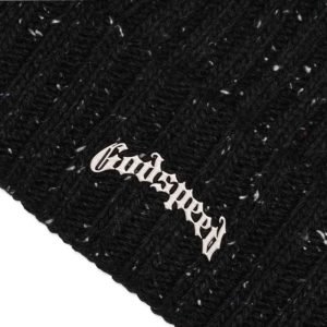 Black White Beanie Logo
