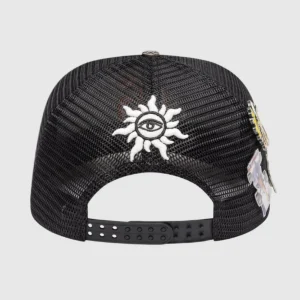 Godspeed Black Orange Hat Back