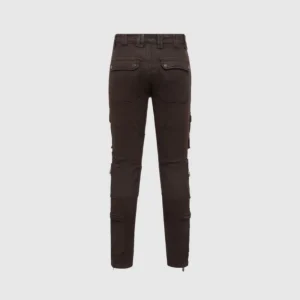 Godspeed Brown Waxed Denim back