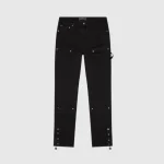 Godspeed Denim Jacket Black Trousers