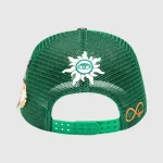 Godspeed Green Red Hat Back