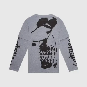 Godspeed T Shirt Over Long Sleeve Shirt Back