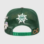 Godspeed Yellow Green Hat Back