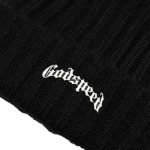 Black Metal Beanie Logo
