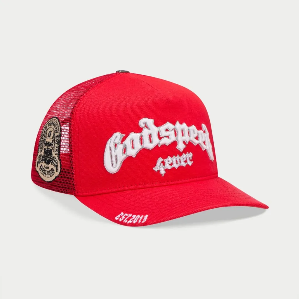 gs forever trucker hat (cherry) gs forever trucker hat (cherry)