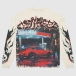 Front view of Godspeed Pitstop LS Thermal shirt