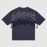 Back view of Godspeed Skyline T-shirt in black