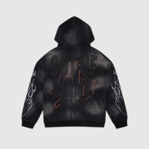 Back view of GODSPEED Khaos Hoodie V2.