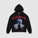 godspeed no looking back hoodie front view