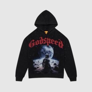 godspeed no looking back hoodie front view