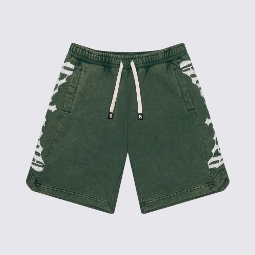 godspeed new york-courtside shorts (green wash) godspeed new york-courtside shorts (green wash)