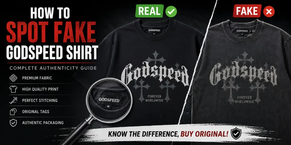 How to Spot Fake Godspeed Shirt Complete Authenticity Guide