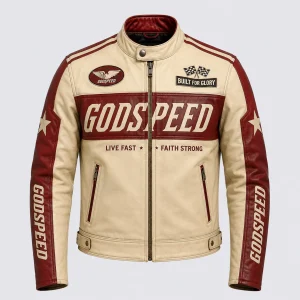 Godspeed Leather Biker Jacket