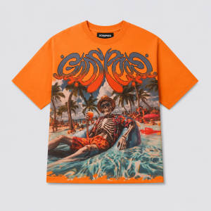 Godspeed Orange T Shirt
