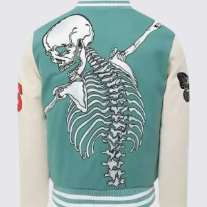 Godspeed Skull Rod Varsity Jacket
