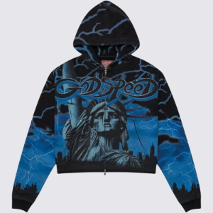Black And Blue Godspeed Hoodie