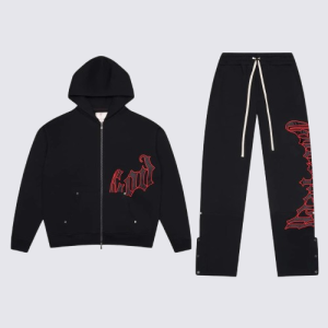Black And Red Godspeed Sweatsuit