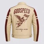 Godspeed Leather Biker Jacket (B)