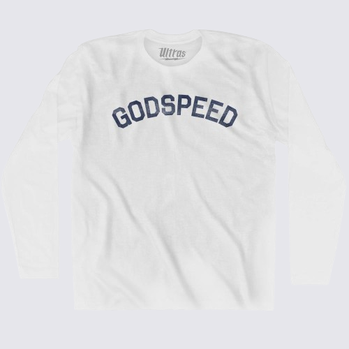 godspeed long sleeve white godspeed long sleeve white