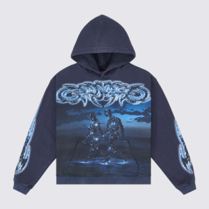 Godspeed Navy Blue Hoodie