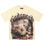 Godspeed Black Monday T Shirt CreamC