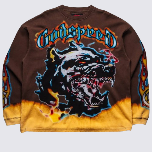 brown godspeed shirt long sleeve brown godspeed shirt long sleeve