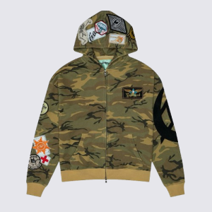 Godspeed Squadron Hoodie Camo Green