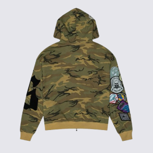 Godspeed Squadron Hoodie Camo Green