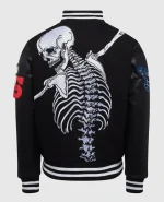 Godspeed Skull Rod Varsity Jacket(B)