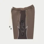 Godspeed Shorts Script Side Panel Brown