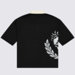 GODSPEED VICTOR OVERSIZED CREST POLO (BLACK)