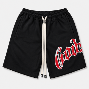 Godspeed OG Logo Nylon Shorts Bred