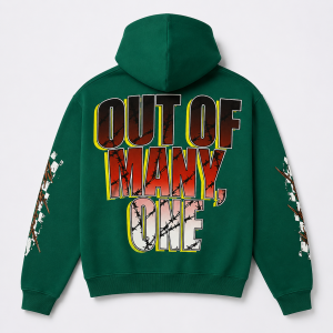 GODSPEED Motocross art-sleeve hoodie