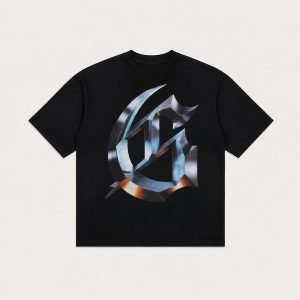 Godspeed T Shirt Chrome Logo (B)