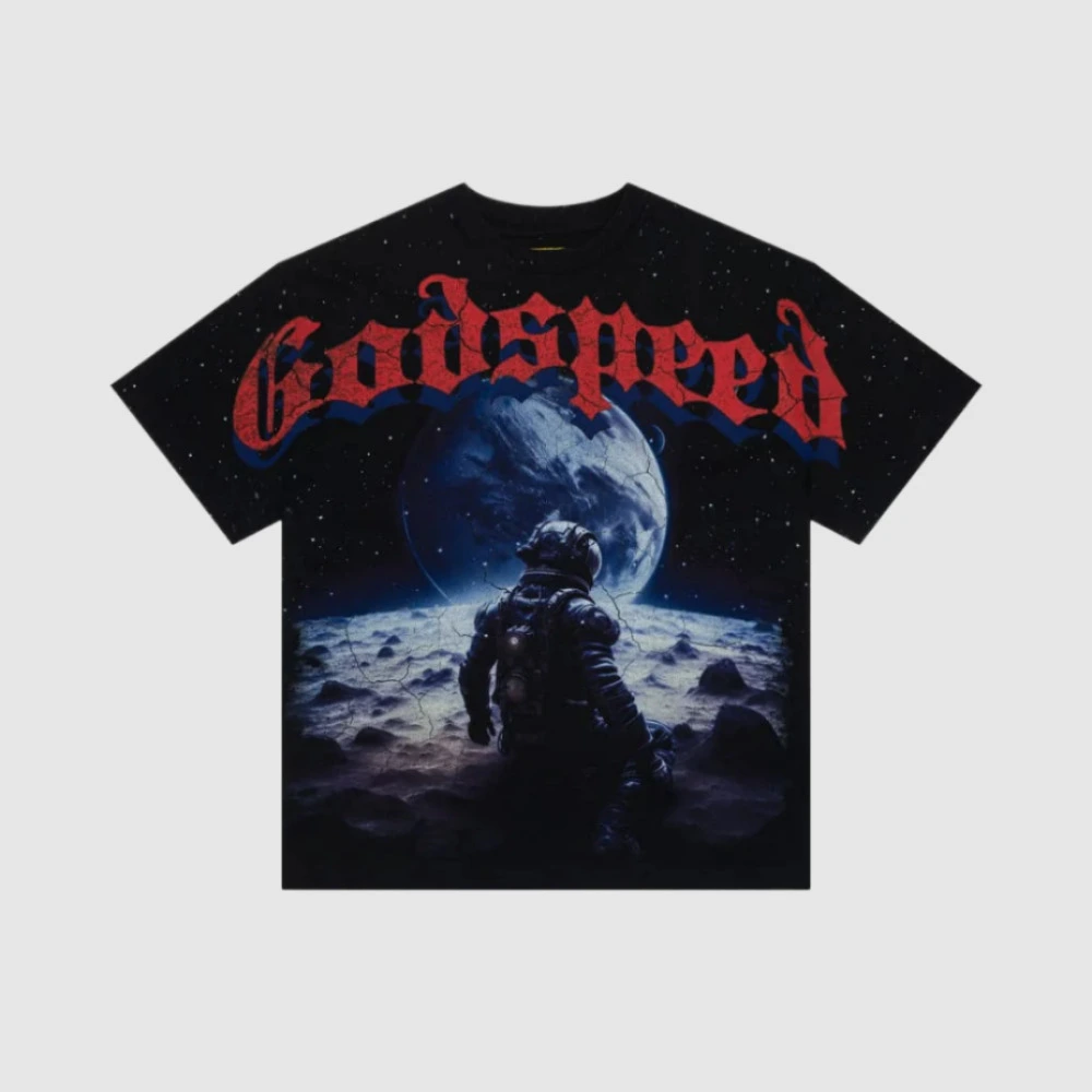 godspeed black shirt red
