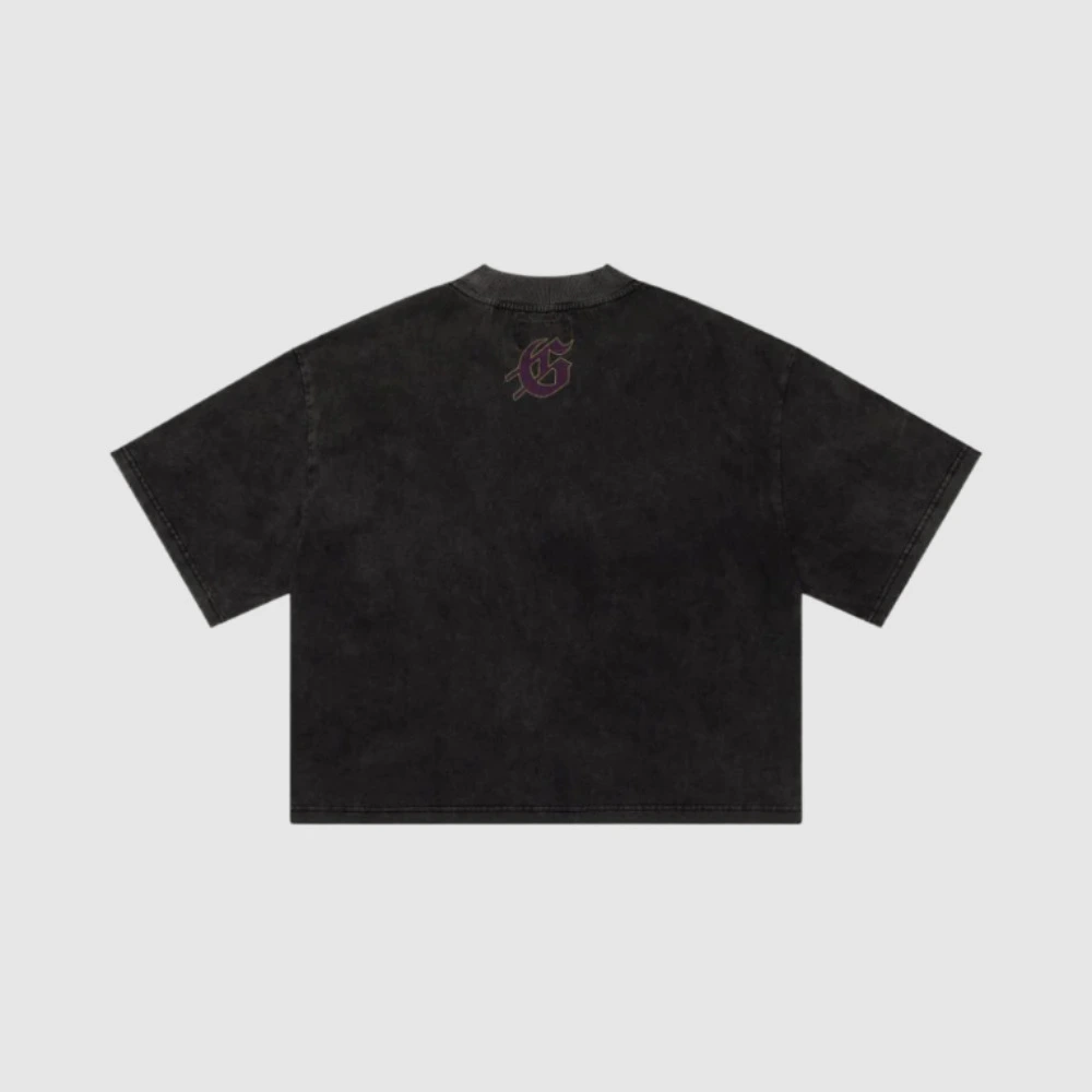 godspeed green pink shirt back