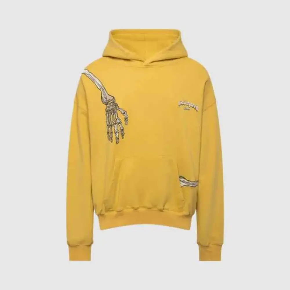 godspeed grey yellow hoodie