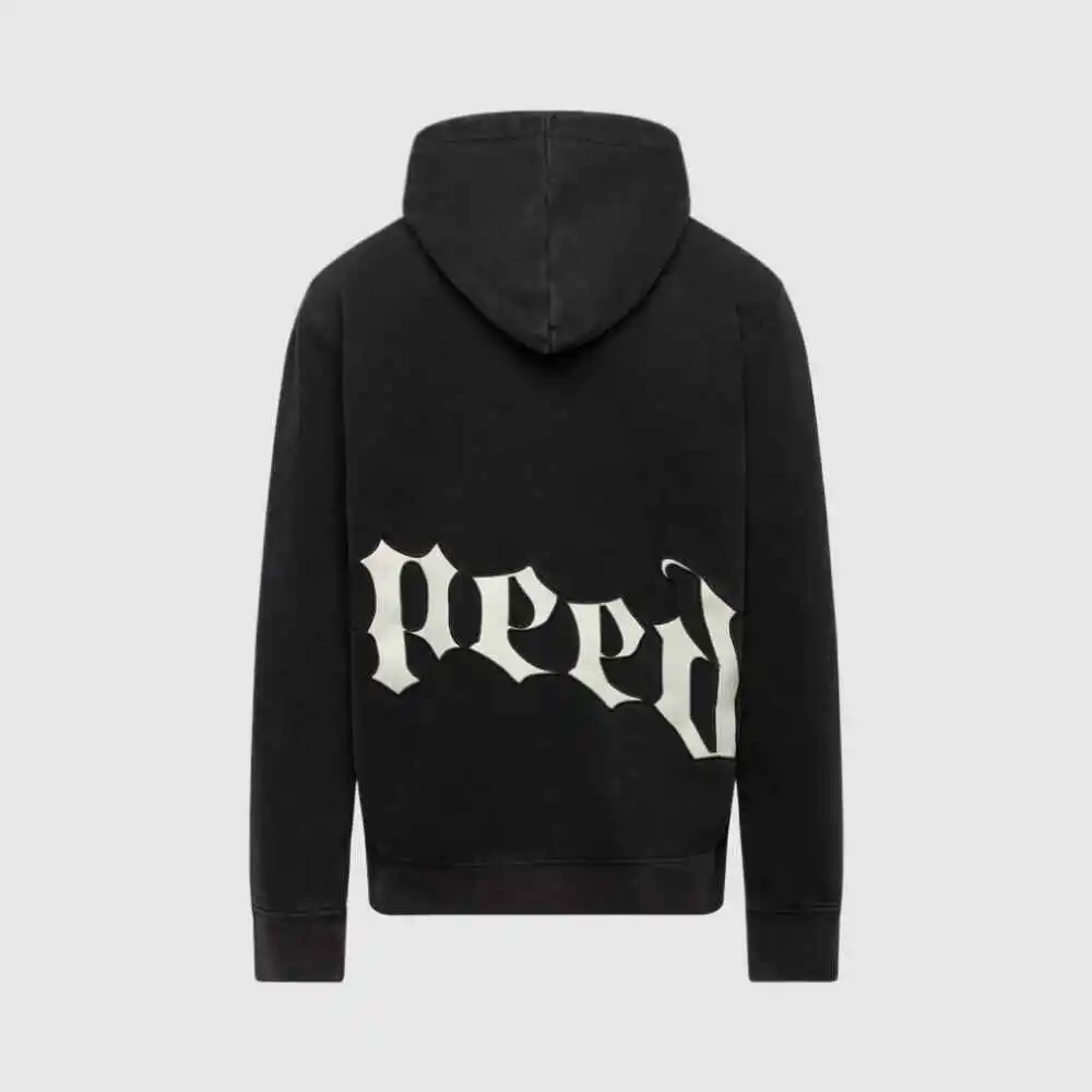 godspeed hoodie black and white back side