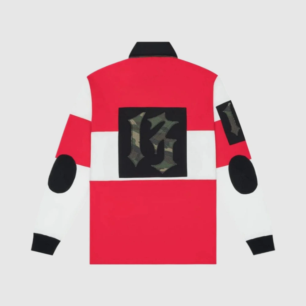 godspeed red shirt white back