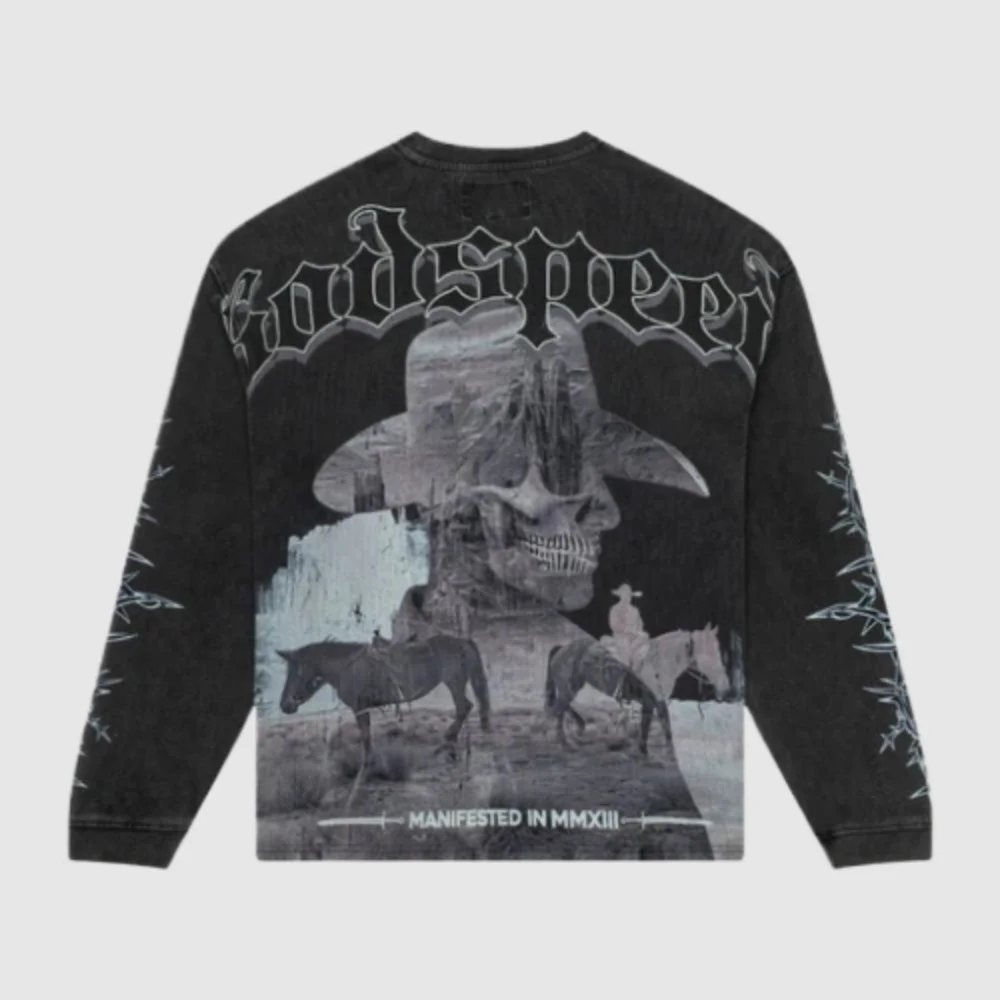 godspeed sweatshirt back side