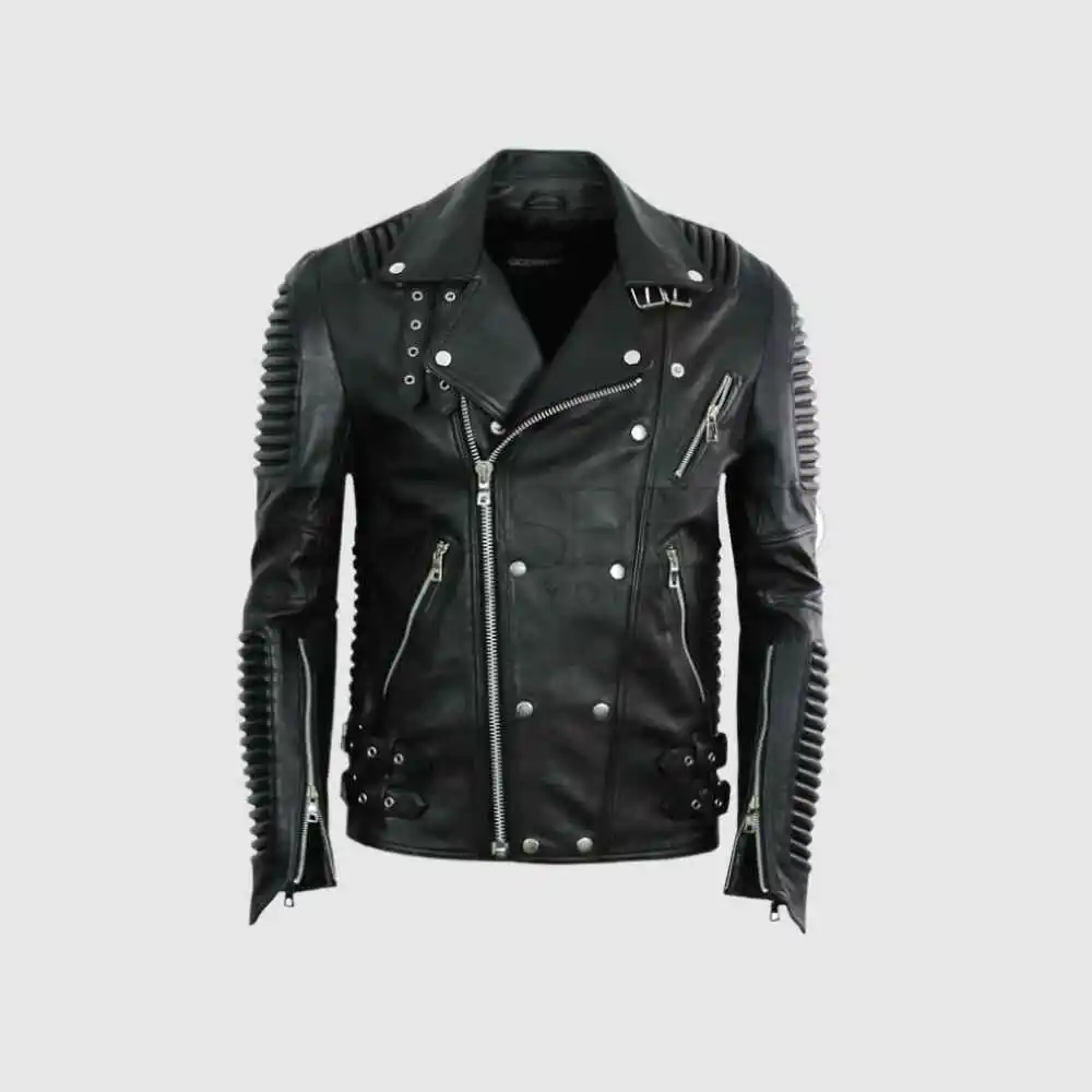 godspeed vintage brown leather jacket