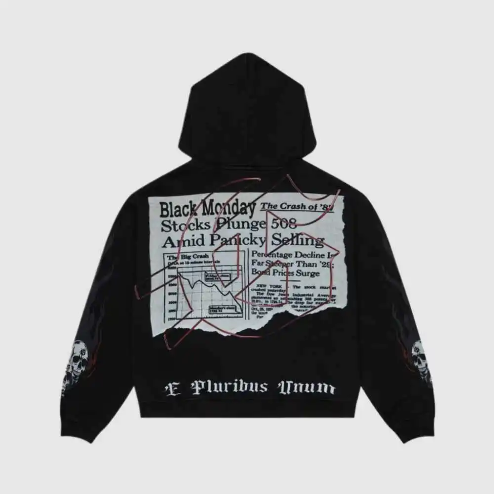 godspeed washed hoodie grey back side