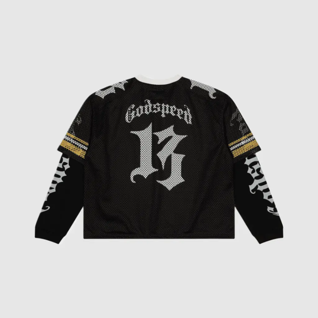 godspeed black yellow shirt back