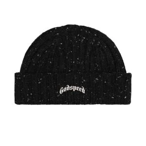 Black White Beanie