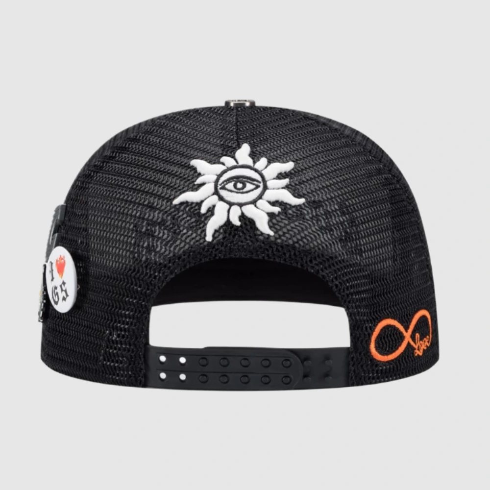 godspeed black and purple hat back