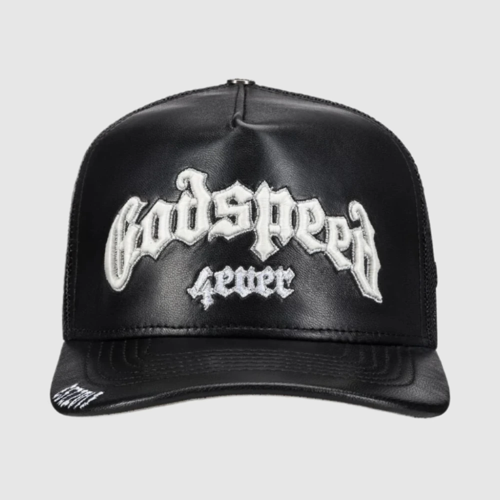 godspeed black and white beanie hat